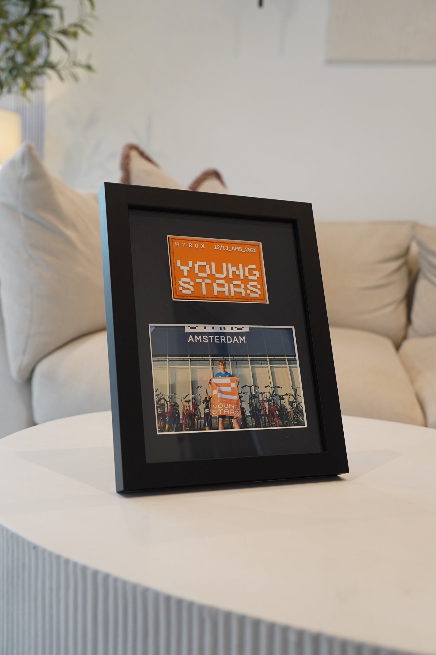 HYROX YOUNG STARS FINISHER PATCH FRAME LANDSCAPE (25/26 Season)