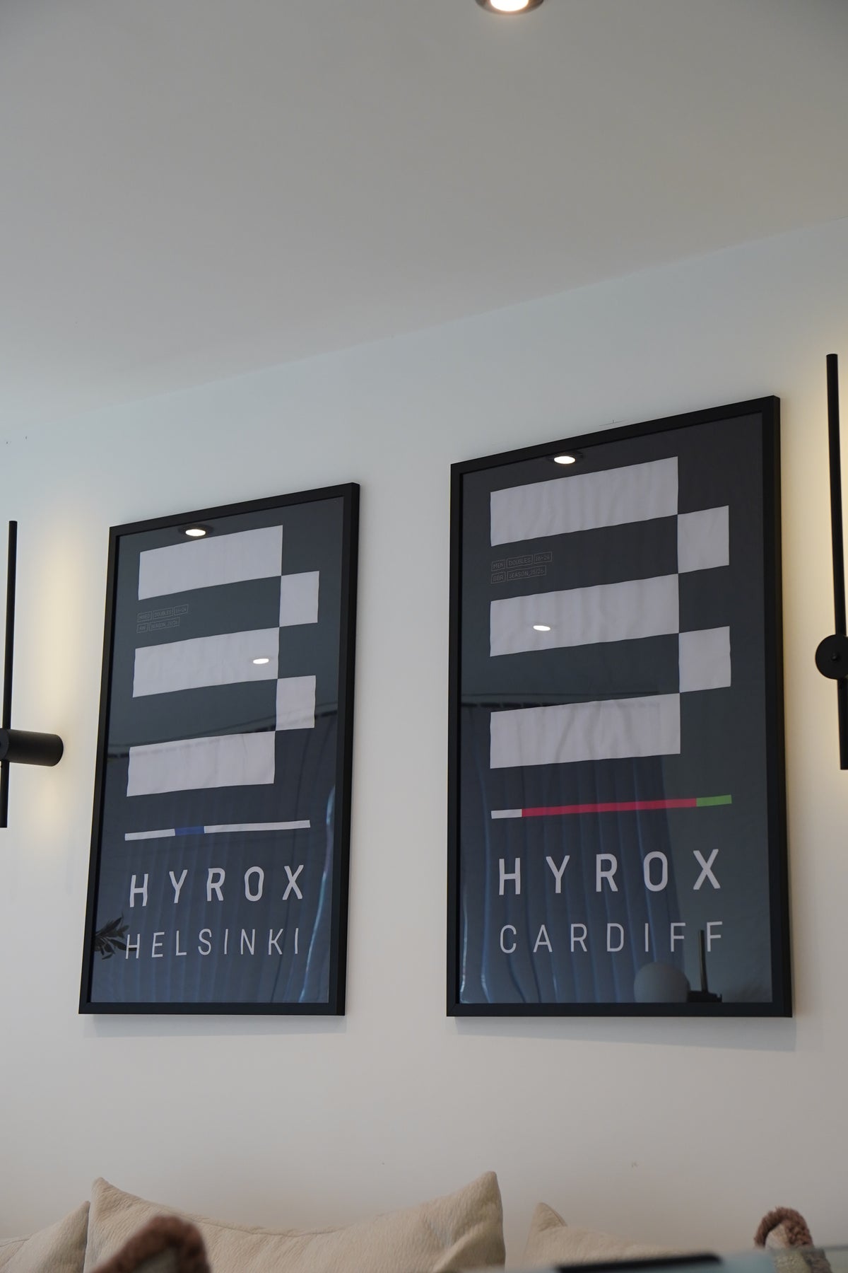 HYROX PODIUM FLAG FRAME