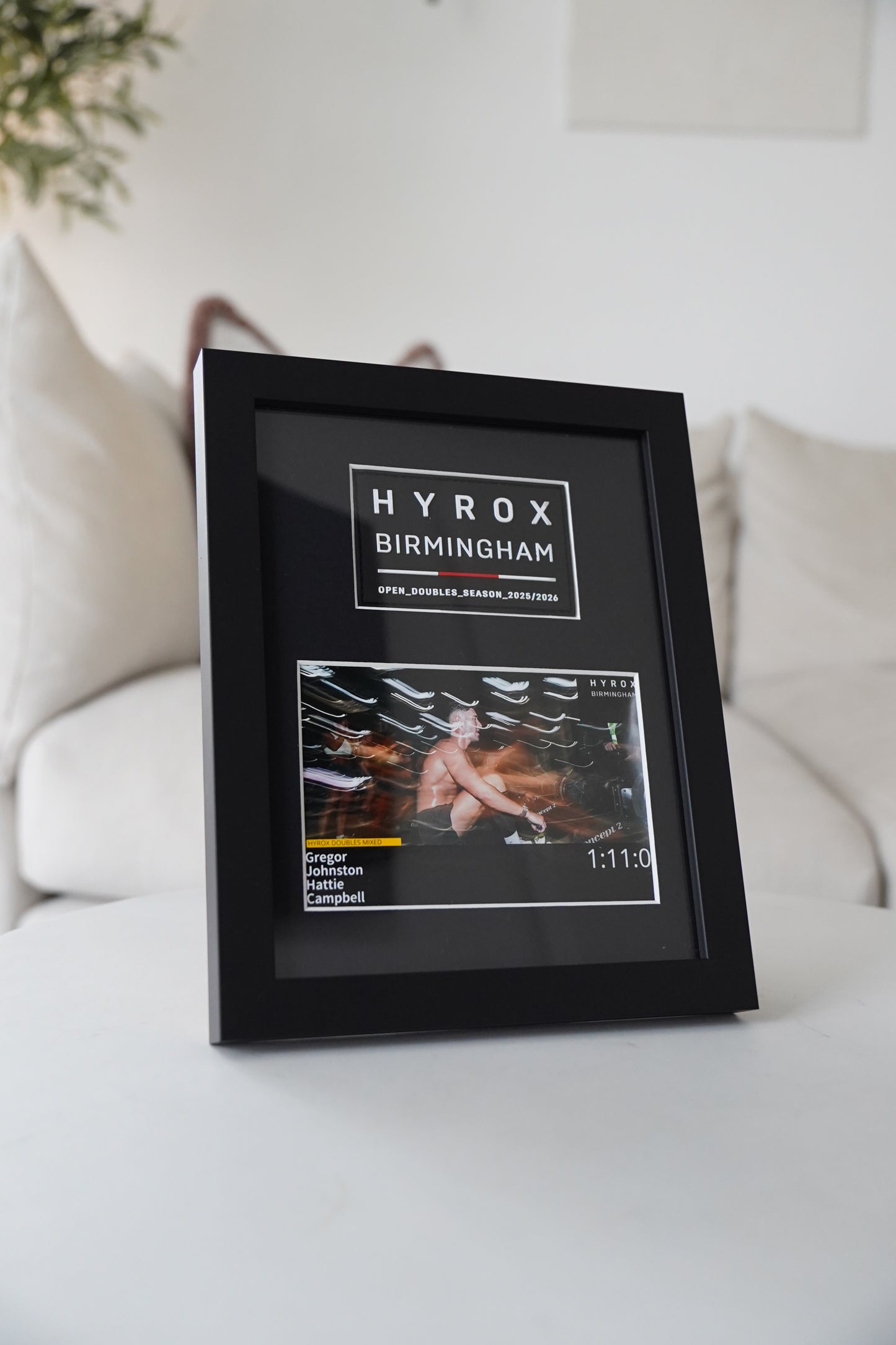 HYROX FINISHER PATCH FRAME LANDSCAPE (25/26 Season)