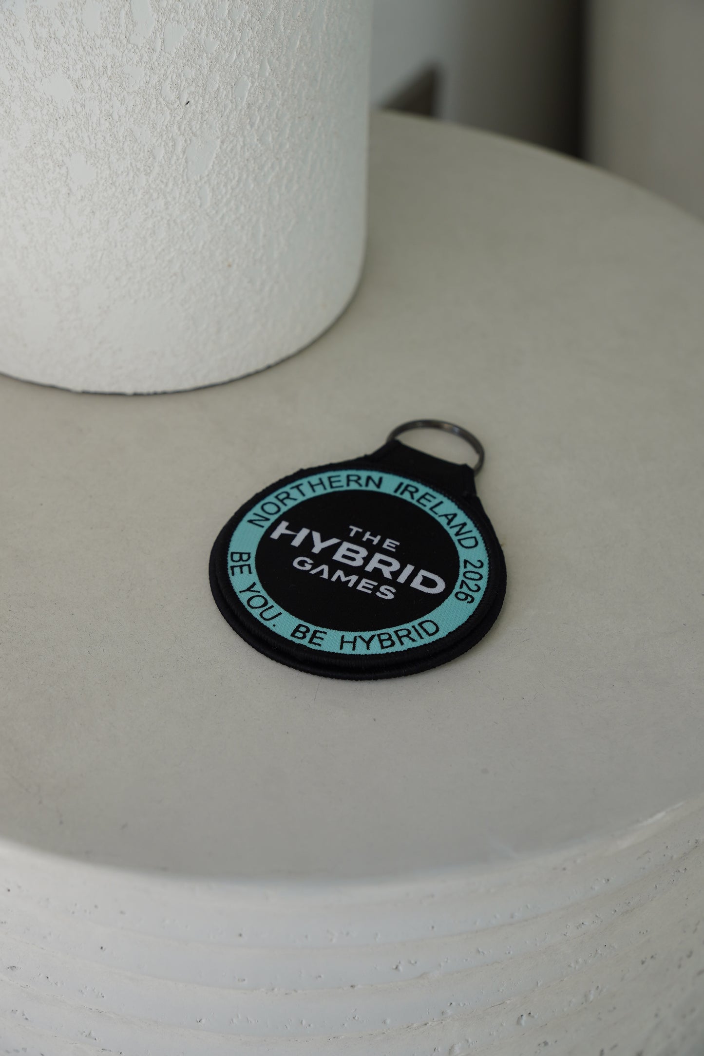 HYBRID GAMES Velcro Patch Keyring