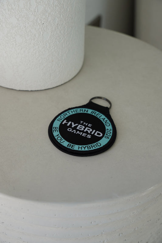 HYBRID GAMES Velcro Patch Keyring