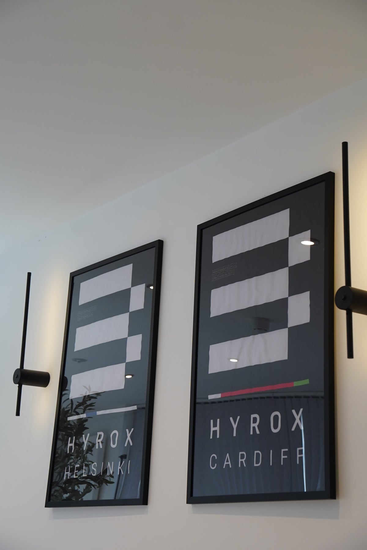 HYROX PODIUM FLAG FRAME