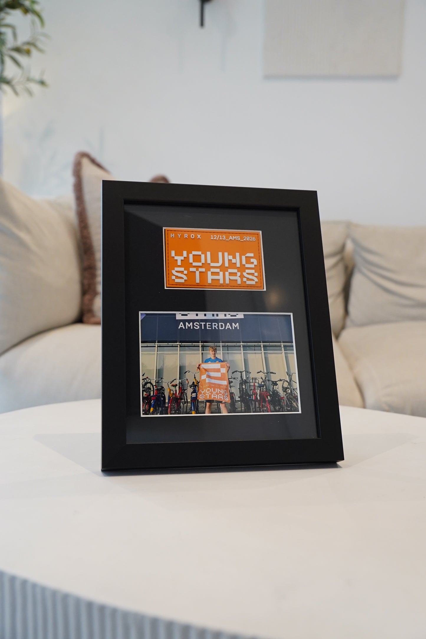 HYROX YOUNG STARS FINISHER PATCH FRAME LANDSCAPE (25/26 Season)