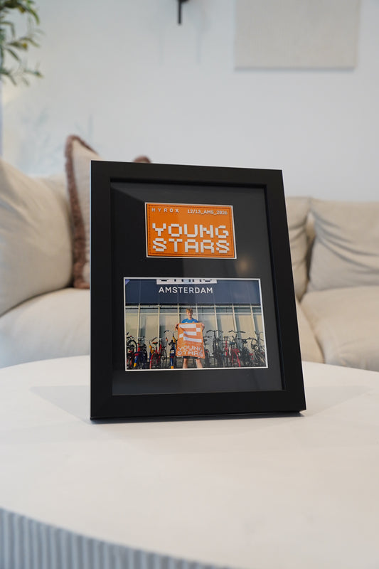 HYROX YOUNG STARS FINISHER PATCH FRAME LANDSCAPE (25/26 Season)