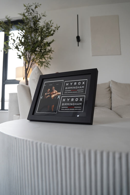 HYROX DOUBLE FINISHER PATCH FRAME (25/26 Season)