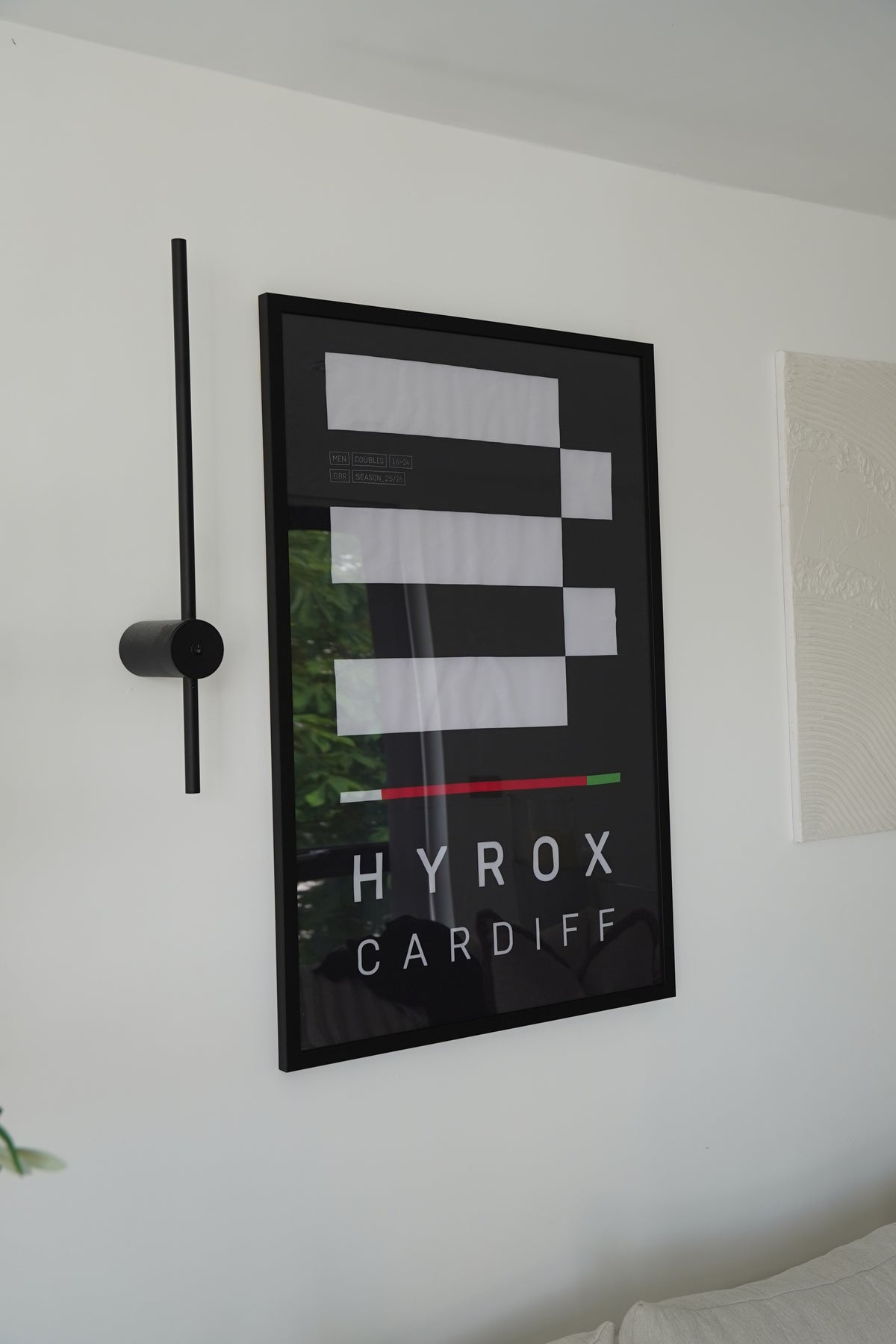 HYROX PODIUM FLAG FRAME