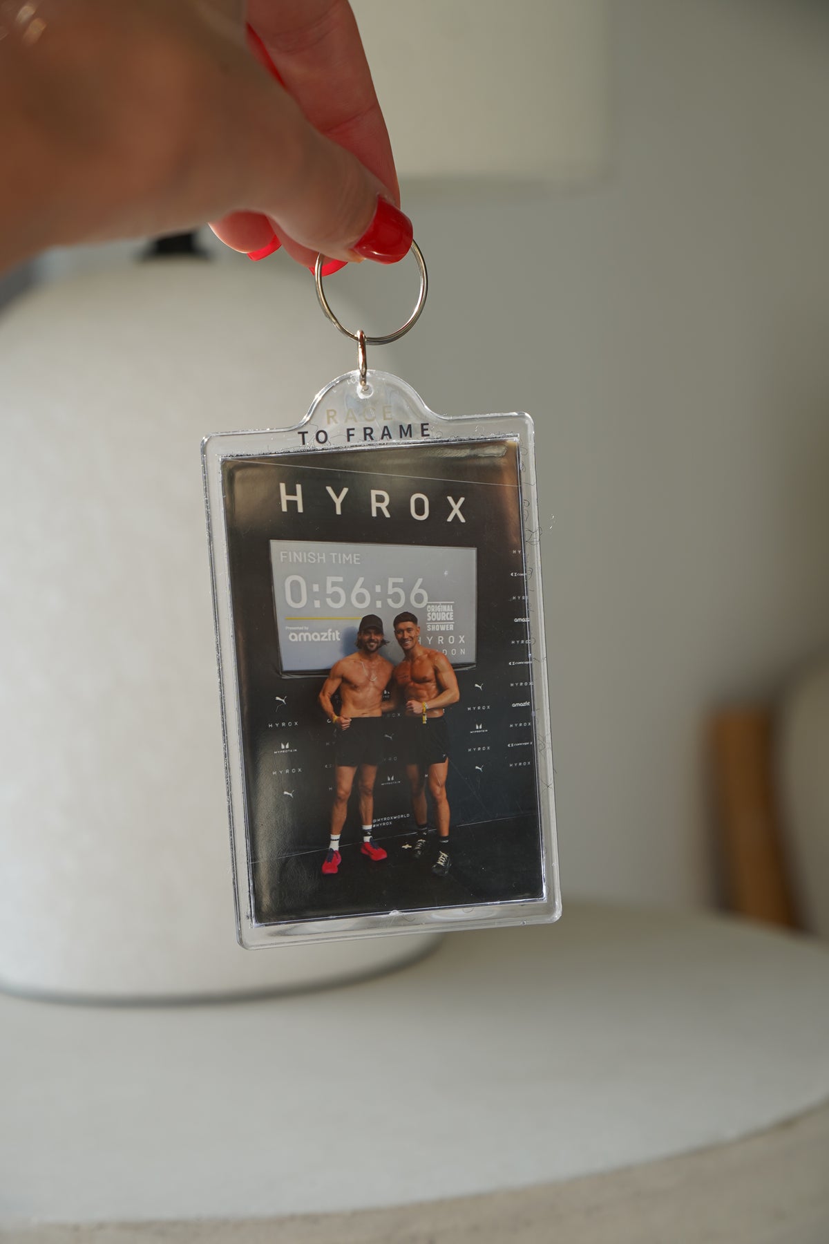 Photo Patch Keyring